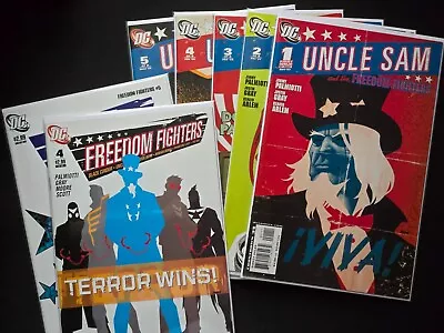 Buy (LOT 7) UNCLE SAM & FREEDOM FIGHTERS (2007) Vol.2 1-5 + 2 Freedom Fighters 4 5 • 9.29£