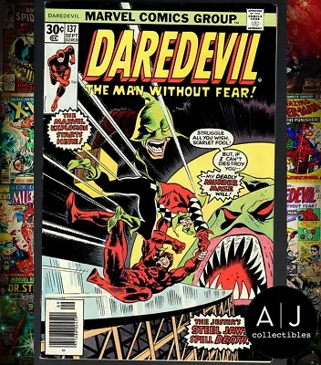 Buy Daredevil #137 VF 8.0 1976 Marvel • 8.33£