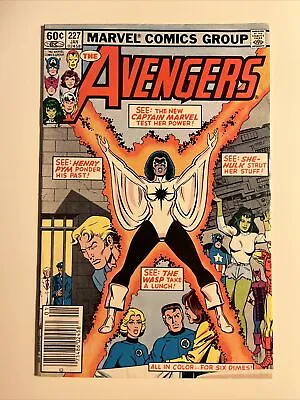 Buy Avengers #227 (1983) - 2nd App Monica Rambeau As Captain Marvel • 7.92£
