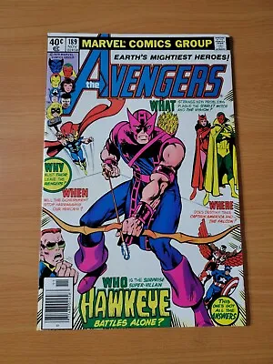 Buy The Avengers #189 Newsstand Variant ~ NEAR MINT NM ~ 1979 Marvel Comics • 15.98£