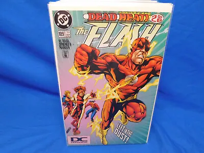 Buy DC Comics Flash #104 DC Universe Logo DCU Variant FN/VF • 22.11£