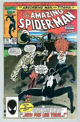 Buy Amazing Spider-Man #283 December 1986 FN+ Absorbing Man • 2.39£
