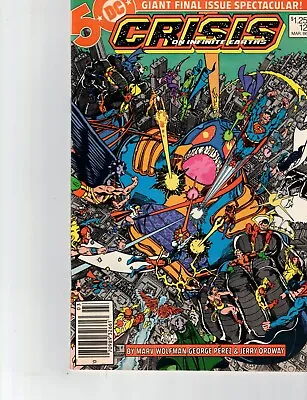 Buy Crisis On Infinite Earths No. 12 Dc Comics March 1986 • 1.57£