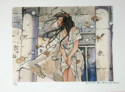 Buy Milo Manara -  The Game #Spring  - Hand Signed Lithograph - First Edition • 154.74£