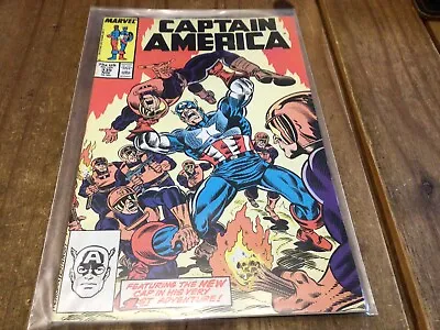 Buy Vintage Marvel Comics Captain America No. 335 Nov 1987 • 3£