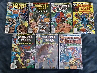 Buy Marvel Tales #80 82 83 84 88 89 & 107 FN/VF Comic Lot. Stan Lee, Spider-Man  • 22.14£