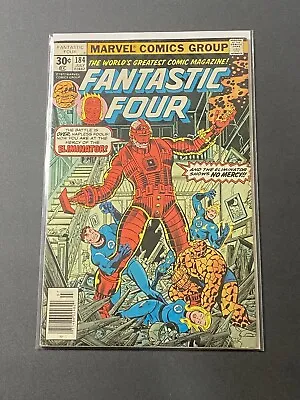 Buy Marvel Comic Book BRONZE AGE Series One Fantastic Four #184 Newsstand • 15.88£