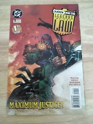 Buy Judge Dredd : Legends Of The Law # 1 : D.C Comics Dec 1994 : 1st D.C. Appearance • 3.99£