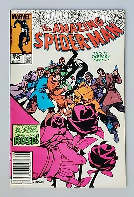 Buy Amazing Spider-Man #253 First Appearance The Rose Marvel Comics 1984 FN-/FN • 7.90£