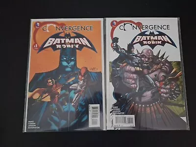 Buy DC Comic Convergence Batman And Robin Issue #1-2 Complete Run • 3£