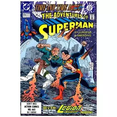 Buy Adventures Of Superman (1987 Series) #478 In Near Mint Condition. DC Comics [u~ • 1.76£