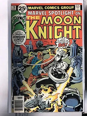Buy Marvel Spotlight #29-Moon Knight Solo Story-Mid To High Grade-Bronze Age Key • 39.43£