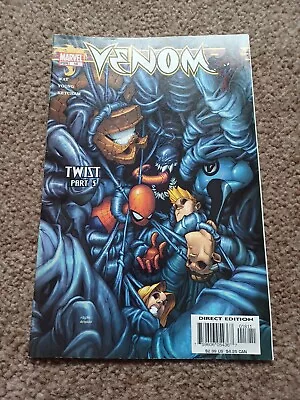 Buy Venom #18 (2004) Twist Part 5 - Rare Early Cover & Art By Skottie Young  (NM) • 5£