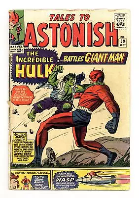 Buy Tales To Astonish #59 GD+ 2.5 1964 • 44.77£