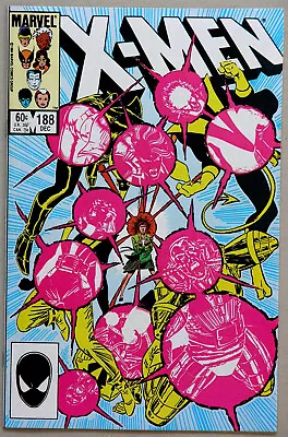 Buy Uncanny X-Men #188 Vol 1 - Marvel Comics - Chris Claremont - John Romita Jr • 4.95£