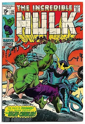 Buy Incredible Hulk #126 (Marvel 1970) * 1st Barbara Norris (Valkyrie) * Very Fine🔑 • 48.92£