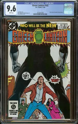 Buy Green Lantern #182 CGC 9.6 (1984 DC Comics) John Stewart Becomes Green Lantern • 99.90£