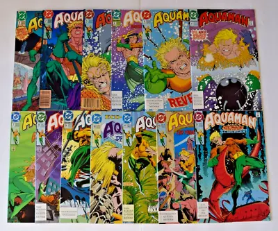 Buy Aquaman  13 Issue Complete Set 1-13 (1991) Dc Comics • 31.58£