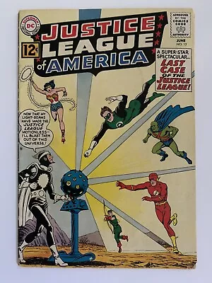 Buy Justice League Of America #12 4.5 Vg+ 1962 1st Appearance Of Dr Light Dc Comics • 73.83£