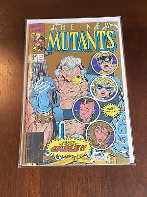 Buy The New Mutants #87 ~ March ,1990 ~ 1st First Appearance Of Cable ~ Marvel ~8.0 • 59.58£