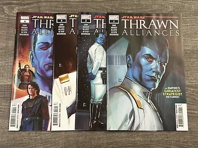 Buy Star Wars: Thrawn Alliances #1-4 COMPLETE SET 1st Prints (Marvel Comics 2024) • 15.93£