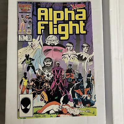 Buy Marvel Comics Alpha Flight #33 1st App Lady Deathstrike + 23, 24, 31 • 11.99£