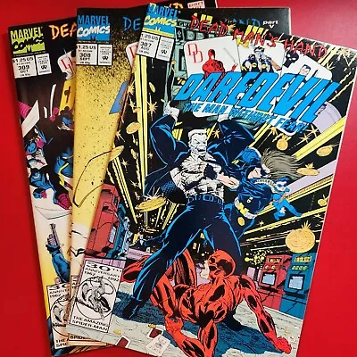 Buy Daredevil 307, 308, 309 1992 Lot Of 3 Marvel Comic Books Fine • 8.04£