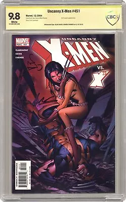 Buy Uncanny X-Men #451 CBCS 9.8 SS Davis/ Farmer 2004 19-20C19F2-025 • 195.88£