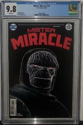 Buy Mister Miracle #10 Cgc 9.8 First Printing! Derington Darkseid Cover! Superman! • 63.21£