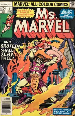Buy Ms Marvel #6 - Marvel Comics - 1976 • 7.95£