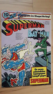 Buy Superman Batman #14 From July 3, 1976 - Z1-2 ORIGINAL FIRST EDITION COMIC EHAPA • 8.05£
