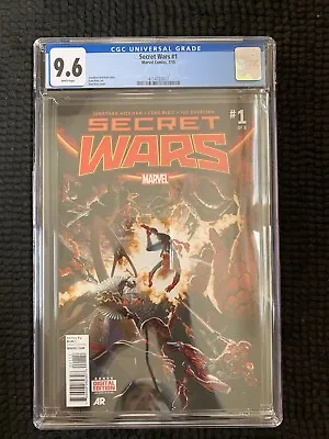 Buy Secret Wars #1 Ross Cover MCU Multiverse CGC 9.6 4114722017 • 45£