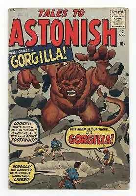 Buy Tales To Astonish #12 GD+ 2.5 1960 • 52.18£