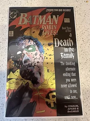 Buy BATMAN #428 A Death In The Family FOIL Variant Book 3/4 Robin Lives! • 20.11£