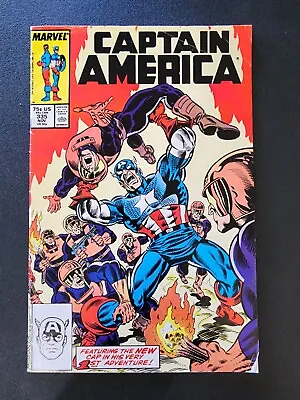 Buy Marvel Comics Captain America #335 November 1987 1st App The Watchdogs • 2.37£