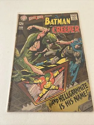 Buy BRAVE AND THE BOLD #80 VF, Neal Adams Art, Batman, Creeper, DC Comics 1968 • 19.32£