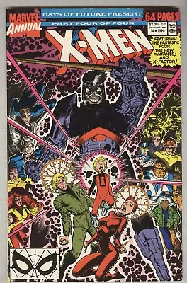 Buy X-Men King-Size Annual #14 F/VF 1990 Art Adams, First Appearance Of Gambit • 31.50£