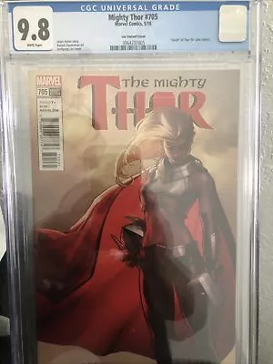 Buy The Mighty Thor 705 Inhyuk Lee Variant Death Of Jane Foster CGC 9.8 Marvel  2018 • 159.90£