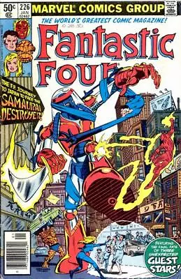 Buy Fantastic Four (Vol. 1) #226 (Newsstand) FN; Marvel | Bill Sienkiewicz - We Comb • 6.80£