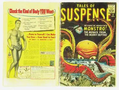Buy Facsimile Reprint Covers Only To TALES OF SUSPENSE #8 - 1960 Silver Age Atlas • 19.99£