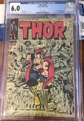 Buy THOR (THE MIGHTY) # 154 CGC 6.0 *KEY* 1st Appearance Mangog • 67.95£