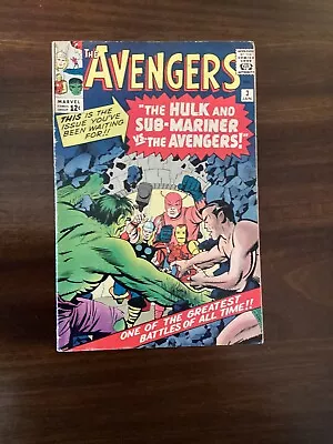 Buy Marvels Avengers #3 CLASSIC The Hulk & Submariner Vs The Avengers • 200£