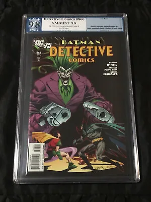 Buy DC 2010 Detective Comics #866 75th Year Variant PGX  (🚫 CGC) 9.8 W/ White Pages • 96.44£
