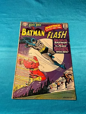Buy Brave And Bold #67, Sept. 1966, Batman (first Team-ups!) Flash! Fine Condition • 11.07£