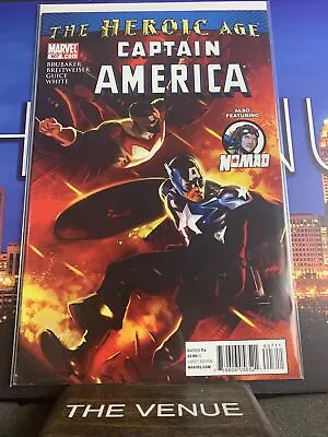 Buy Captain America #607 First Appearance Of Female Beetle - 2010 Marvel Comics • 5.49£