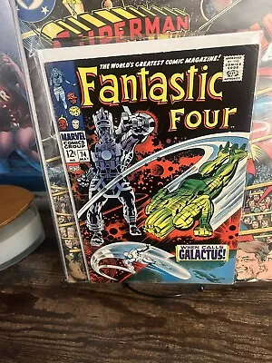 Buy Fantastic Four #74 - Silver Surfer / Galactus - Marvel Comics 1968 • 36.19£