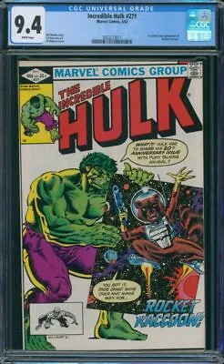 Buy Incredible Hulk #271 (Marvel, 1982) CGC 9.4 - KEY • 276.47£