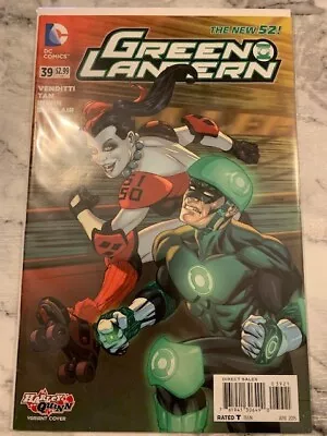 Buy Green Lantern 39 Harley Quinn Variant The New 52 Hot Series DC 2015 NM 1st Print • 4.99£