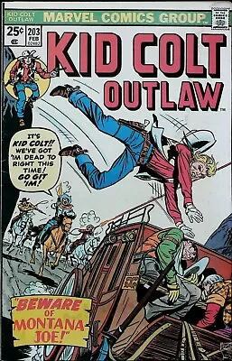 Buy Kid Colt Outlaw #203 (1976) - Marvel - Mid Grade • 6.35£