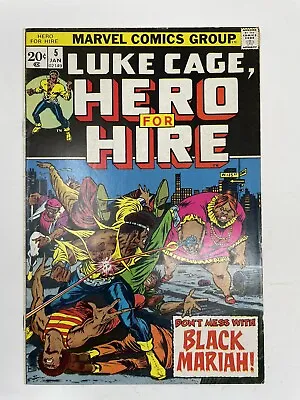 Buy Luke Cage, Hero For Hire #5 Marvel Comics MCU 1972 Silver Age Bronze Age • 13.93£